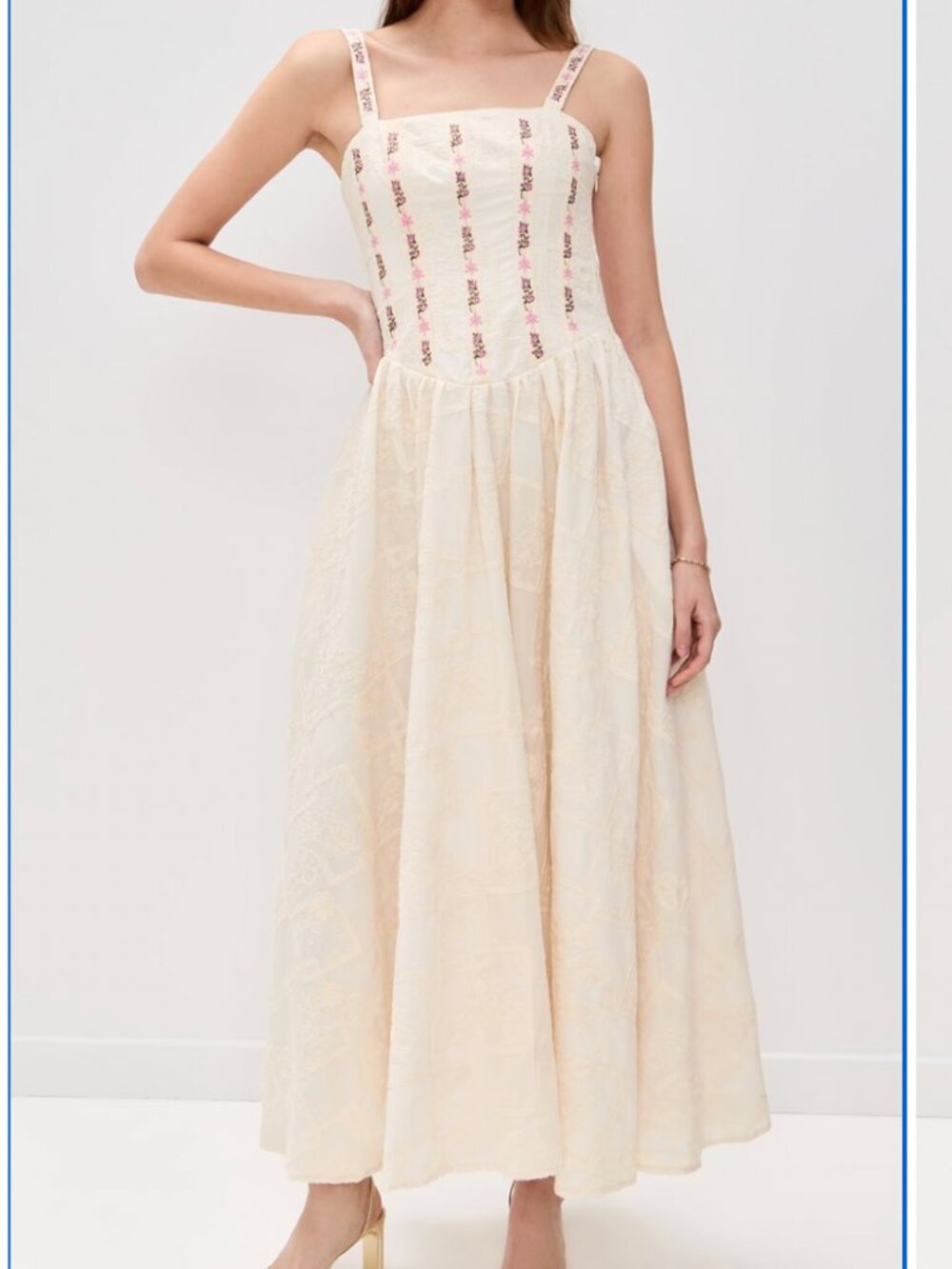 NWT Agua Bendita Emerald Meraki 17491 Dress